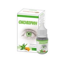 Оковірин очні краплі при далекозорості, короткозорості, астигматизмі 10мл