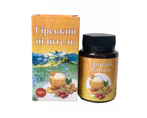 Гірський Цілитель бальзам для зміцнення імунітету 120г Гірський Цілитель бальзам для зміцнення імунітету 120г